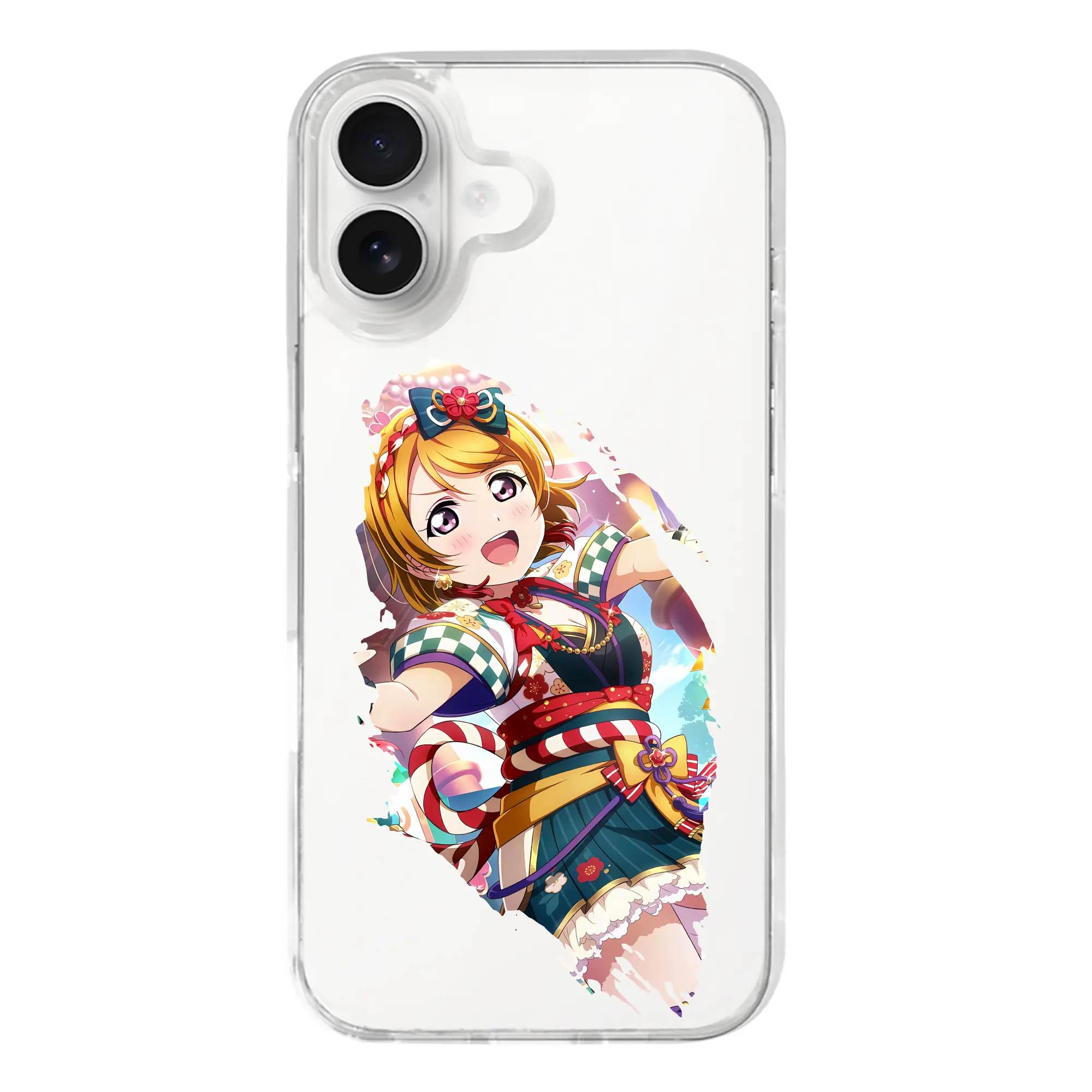 Love Live! グッズ,小泉花陽 - iPhone 17シリーズ 透明スマホケース – 薄型・耐衝撃・精密フィット保護カバー